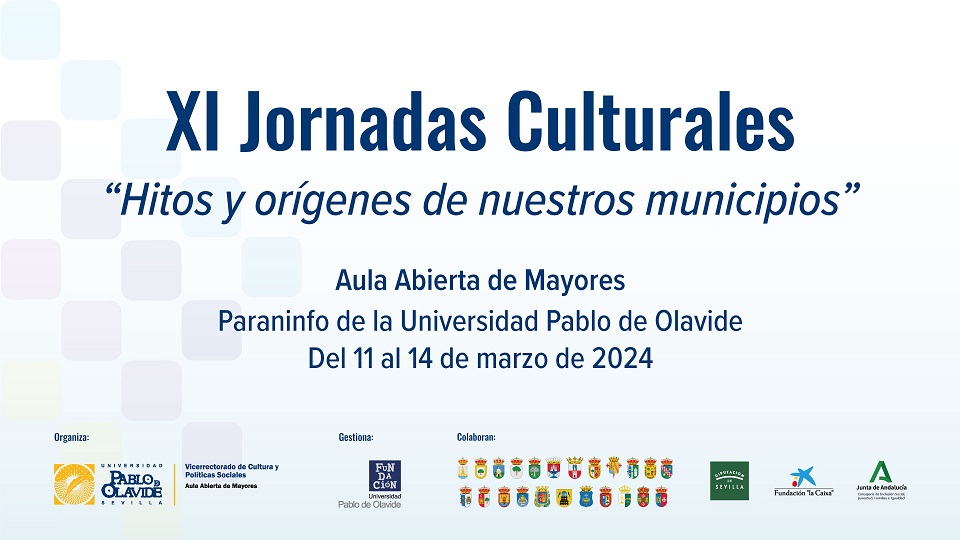 XI Jornadas Culturales «Hitos y orígenes de nuestros municipios»