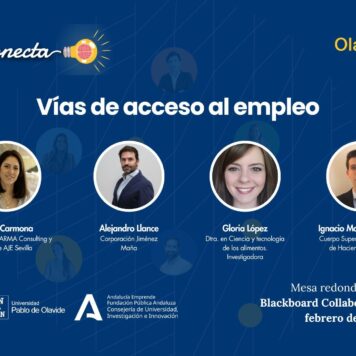 UPOConecta Vías de acceso al empleo