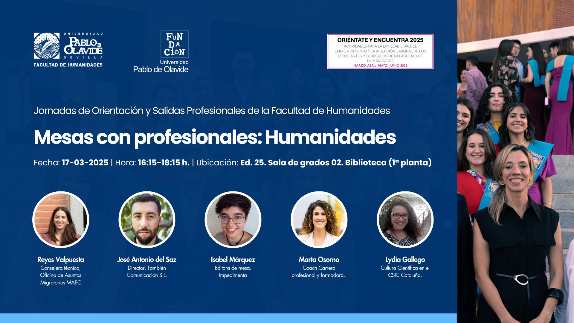 Jornada salidas profesionales: Humanidades