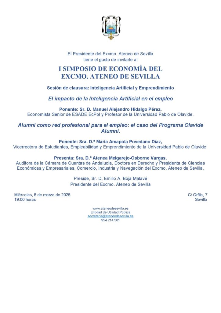 I Simposio de Inteligencia Artificial y Emprendimiento
