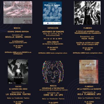 AGENDA CULTURAL DE LA UPO. PRIMAVERA 2025